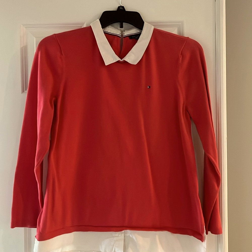 Salmon Colored Hilfiger Top